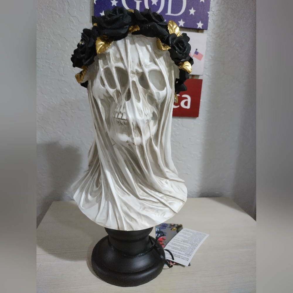 Christian Lacroix Skull Decor with Black and Gold Accents
